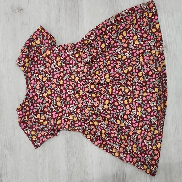 🌺 Adorable flower print dress Cat & Jack 🌺 - Picture 5 of 6